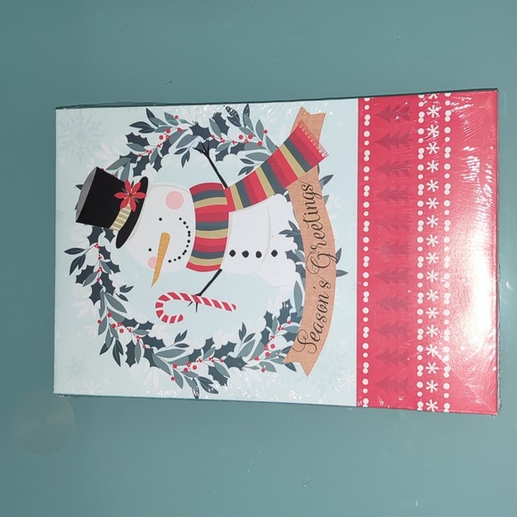 9 Assorted Christmas Gift Boxes 14.25x9.43x1.87 in - New Holiday Wrapping Bundle - Picture 3 of 9